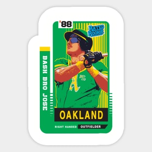 Jose Canseco rated rookie tee t-shirt Sticker